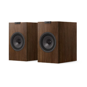 KEF-Q1-Meta-Valnøtt WiiM Amp + KEF Q1 Meta