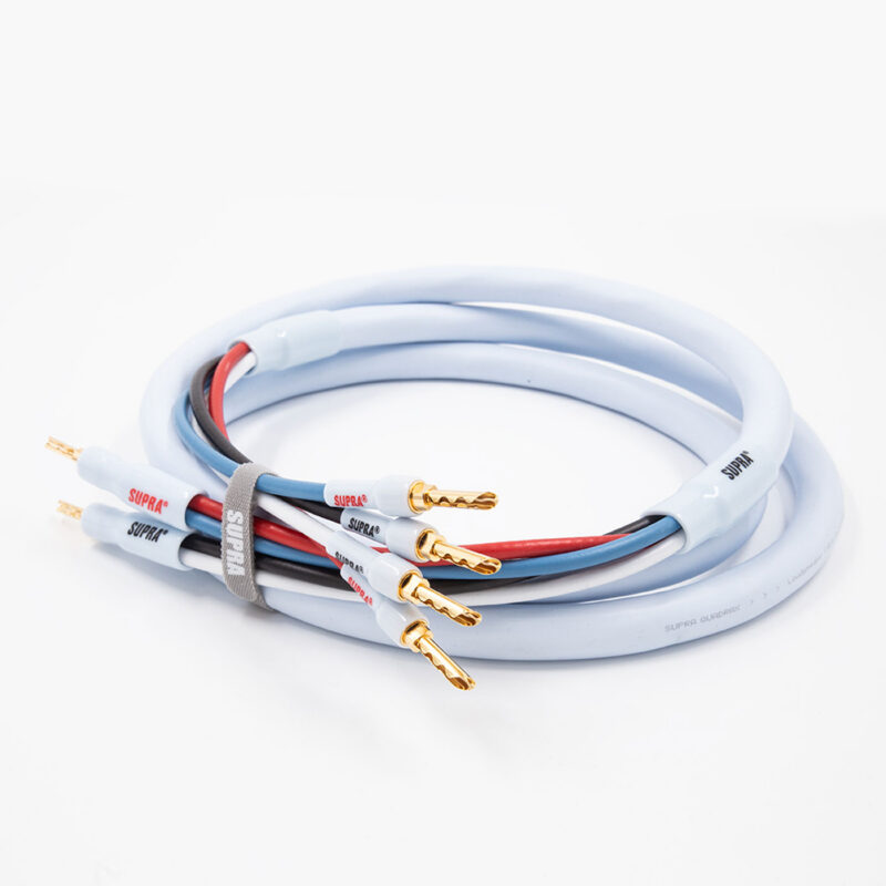 Supra Quadrax 4x2,0mm2 BI-WIRE Combicon