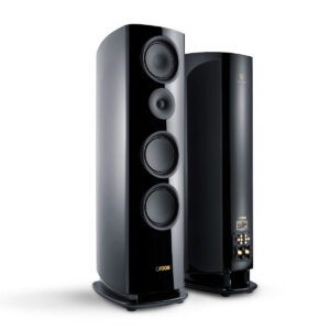 Canton Reference 5 høyttalerpar i sort høyglans