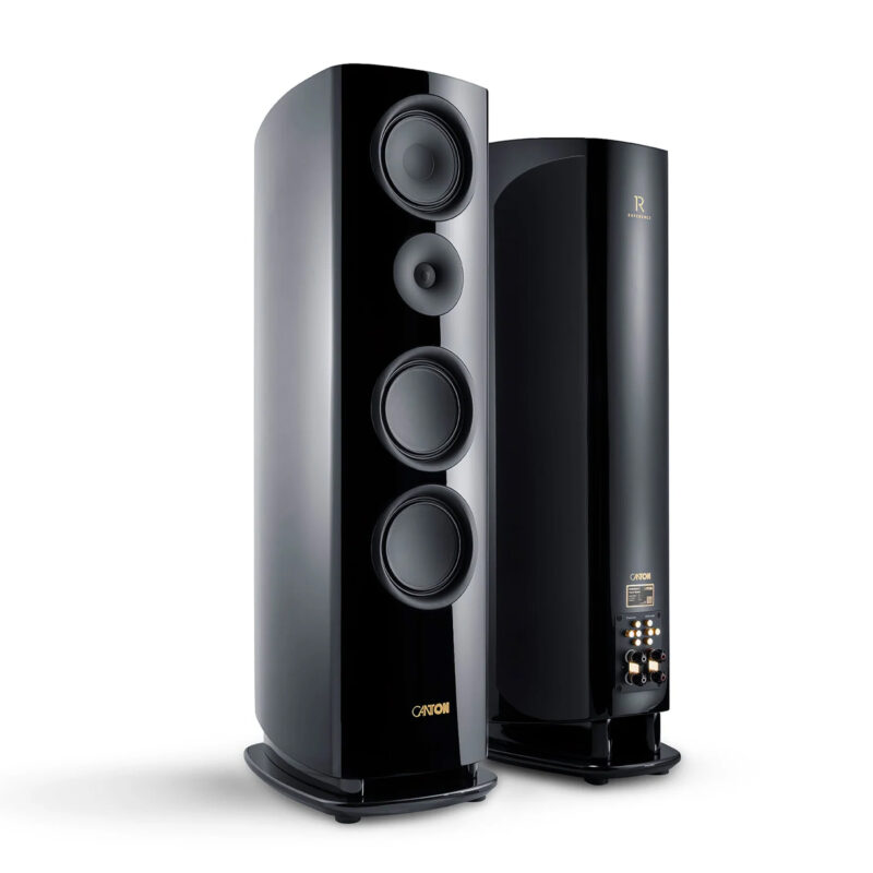 Canton Reference 5 høyttalerpar i sort høyglans