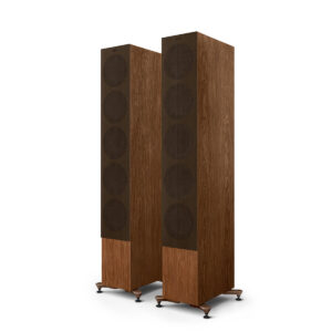 KEF R11 Meta med høyttalergriller av