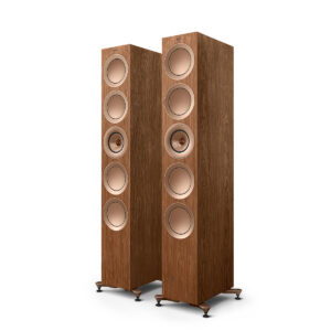 KEF R11 Meta med høyttalergriller av