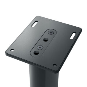 Nærbilde av topp-platen på KEF S2 Stand høyttalerstativer