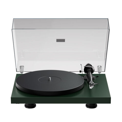 Pro-Ject Debut EVO platespiller i grønn finish med Pick it MM EVO pickup