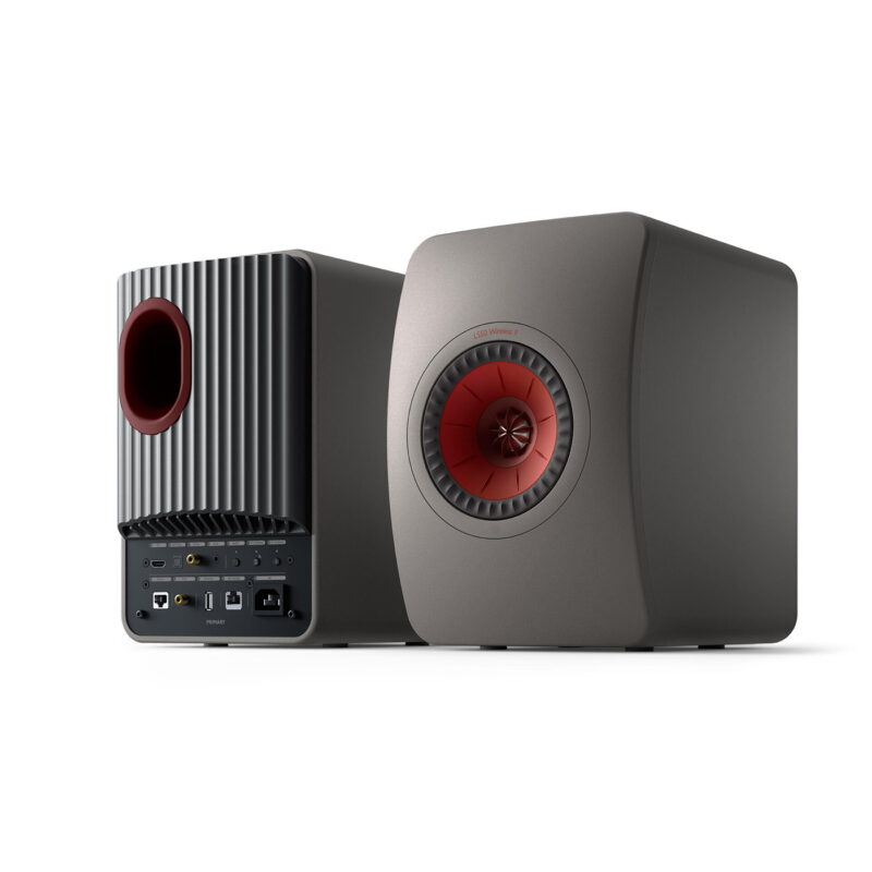 KEF LS50 Wireless II – inkl. KEF S2 Stands, Titan