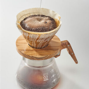 Hario-V60-Oliventre Hario Serveringskanne Oliventre