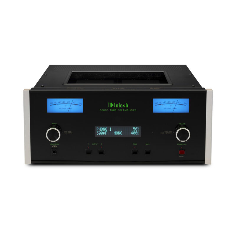 McIntosh C2800 forforsterker med rør, dac, delefilter og mange tilkoblingsmuligheter