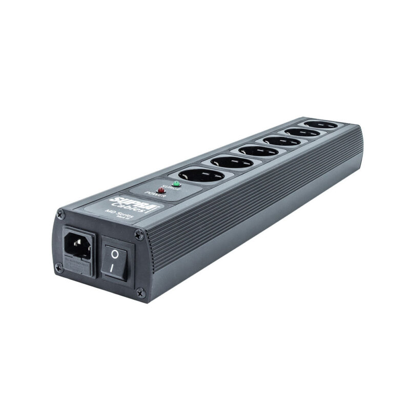 MAINS-BLOCK-MD06-EU-SP-SPC-BLACK-SWITCH Supra MD06-EU/SP SPC SW