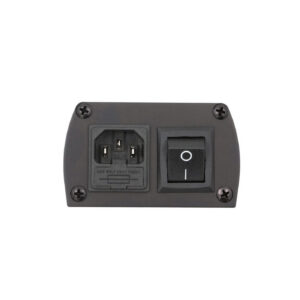 MAINS-BLOCK-MD06-EU-SP-SPC-BLACK-SWITCH Supra MD06-EU/SP SPC Black med C13 strøminntak og av/på-bryter