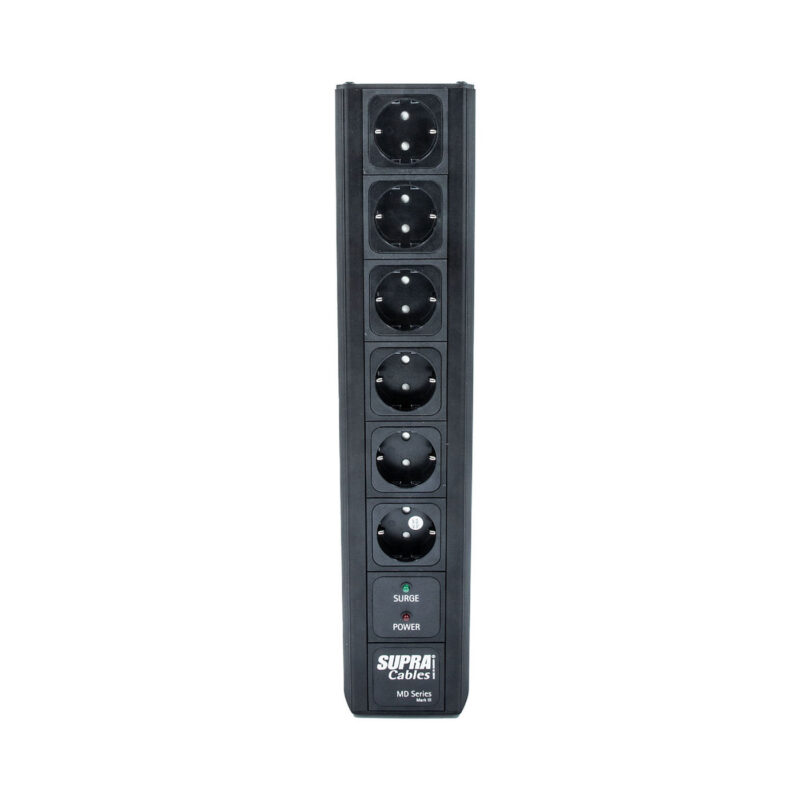 MAINS-BLOCK-MD06-EU-SP-SPC-BLACK-SWITCH Supra MD06-EU/SP SPC SW