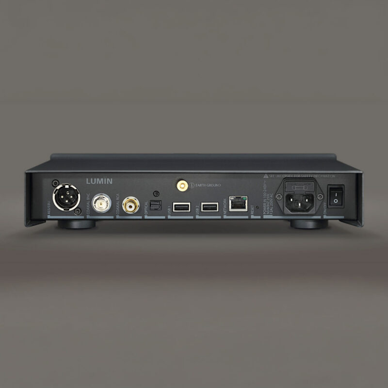 LUMIN U2 Mini bakside med digitale utganger