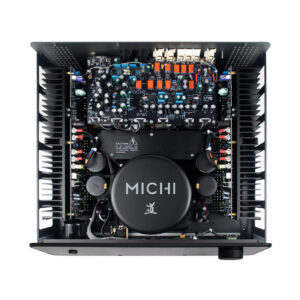 Michi-X430 Michi X430 innvendig konstruksjon med toroidaltransformator