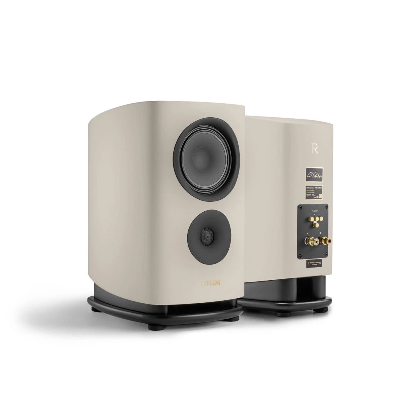 Canton Reference 9 GS Edition stativhøyttaler i Sand-finish