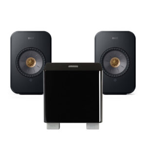Stereopakke KEF LSX og Rel T5 Stereopakke med KEF LSX aktive høyttalere og REL T5 subwoofer