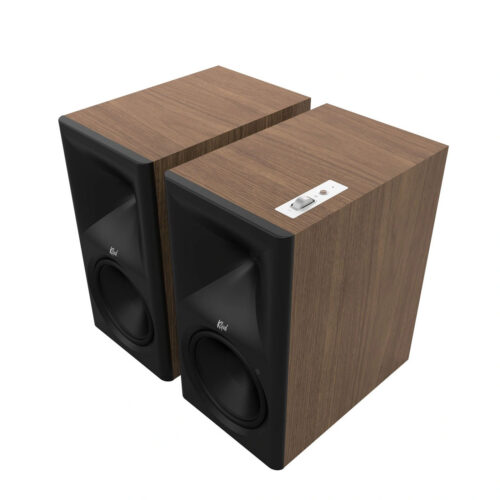 Klipsch The Nines II aktive høyttalere i Valnøtt