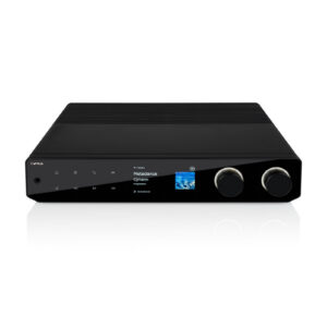 Cyrus 80 AMP streamingforsterker sett forfra