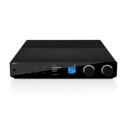 Cyrus-80-Amp Cyrus 80 AMP streamingforsterker sett forfra