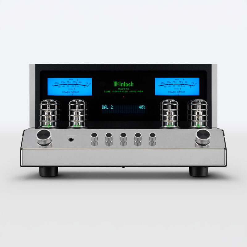 McIntosh-MA2375 McIntosh MA2375 KT88-rør og blå VU-metere